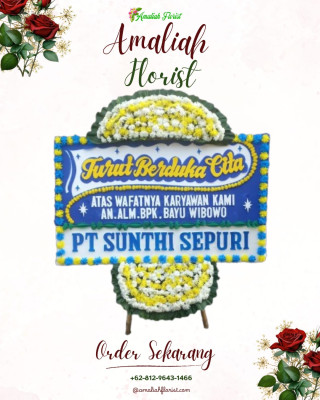 Papan Bunga Duka di Padang Sarai