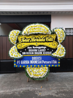 Papan Bunga Duka di Padang Sarai
